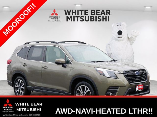 Autumn Green Metallic 2024 Subaru Forester SUV / Crossover All-Wheel Drive Continuously Variable Transmission