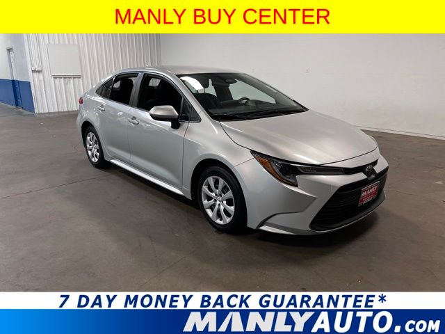 Classic Silver Metallic 2024 Toyota Corolla Sedan Front-Wheel Drive Continuously Variable Transmission