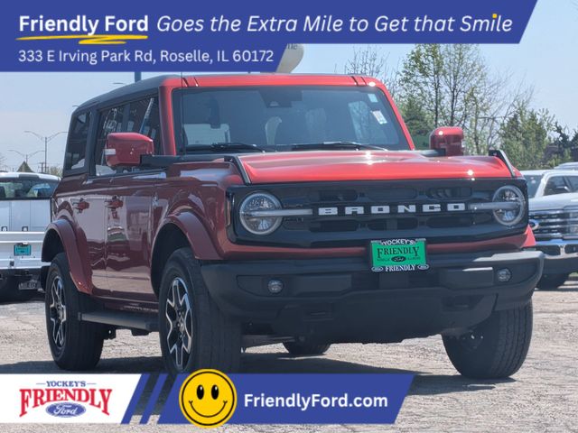 Chili Pepper Red 2024 Ford Bronco SUV / Crossover Four-Wheel Drive Automatic