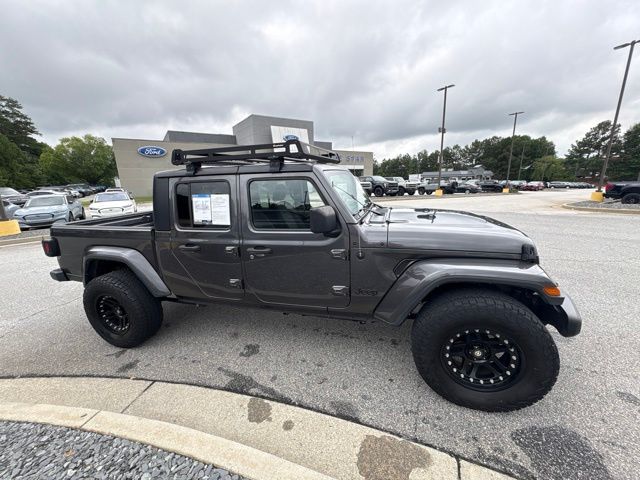 Gray (Granite Crystal Metallic Clearcoat) 2021 Jeep Gladiator Pickup Truck Four-Wheel Drive 8-Speed Automatic