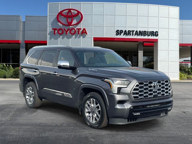 Magnetic Gray Metallic 2025 Toyota Sequoia 1794 Edition 4WD SUV / Crossover Four-Wheel Drive Automatic