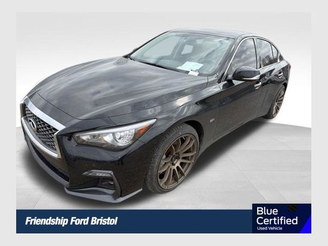 Black Obsidian 2019 INFINITI Q50 3.0t Sport AWD Sedan All-Wheel Drive 7-Speed Automatic Overdrive