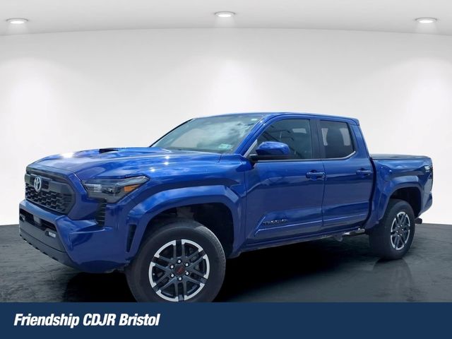 Blue 2024 Toyota Tacoma Pickup Truck Four-Wheel Drive 8-Speed Automatic