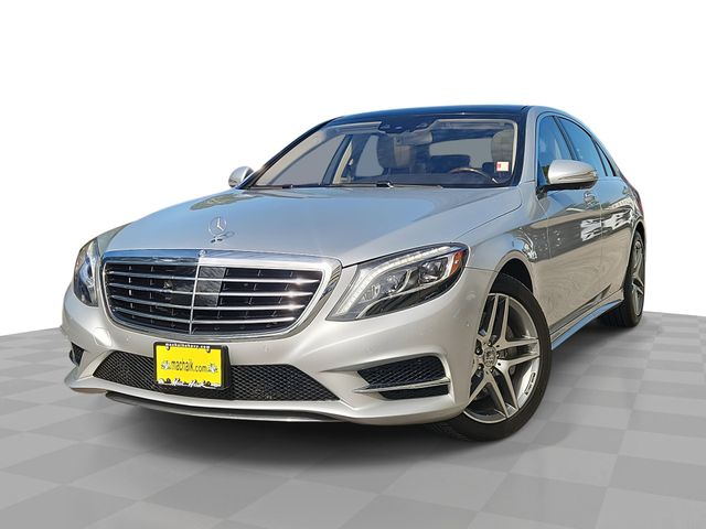 Diamond Silver Metallic 2015 Mercedes-Benz S-Class S 550 4MATIC Sedan All-Wheel Drive 7-Speed Automatic