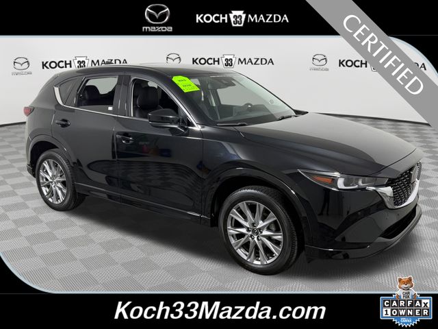 Jet Black Mica 2025 Mazda CX-5 2.5 S Premium Plus AWD SUV / Crossover All-Wheel Drive 6-Speed Automatic