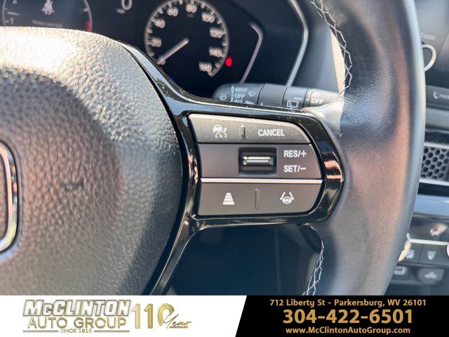 2024 Smokey Mauve Pearl Honda Civic EX-L FWD Hatchback