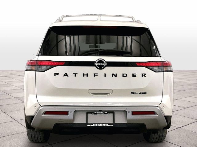 2023 Nissan Pathfinder SL White at Sutliff Volkswagen