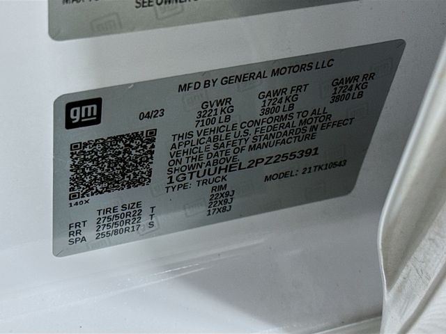 2023 White Frost Tricoat GMC Sierra 1500 Denali Ultimate 4X4 Truck