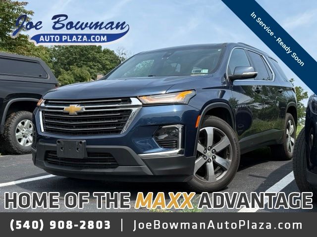 Northsky Blue Metallic 2023 Chevrolet Traverse LT Leather AWD SUV / Crossover Four-Wheel Drive 9-Speed Automatic