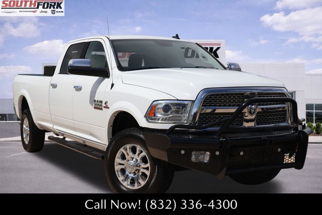 Bright White Clearcoat 2017 RAM 3500 Pickup Truck Four-Wheel Drive 6-Speed Automatic