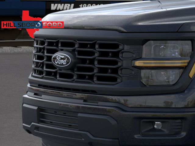 2024 Agate Black Metallic Ford F-150 STX RWD Truck