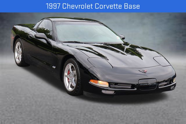 Onyx Black 1997 Chevrolet Corvette Coupe Rear-Wheel Drive 4-Speed Automatic