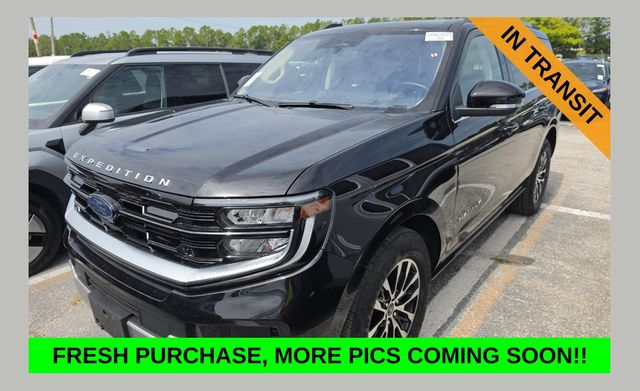 Black Metallic 2025 Ford Expedition SUV / Crossover Four-Wheel Drive Automatic