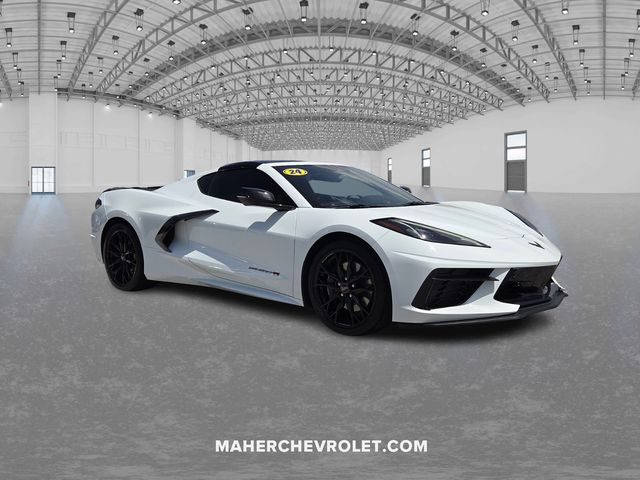 Arctic White 2024 Chevrolet Corvette Stingray 3LT Coupe RWD Coupe Rear-Wheel Drive 8-Speed Dual Clutch