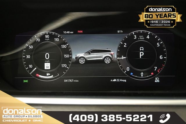 used 2020 Land Rover Range Rover Evoque car, priced at $24,277