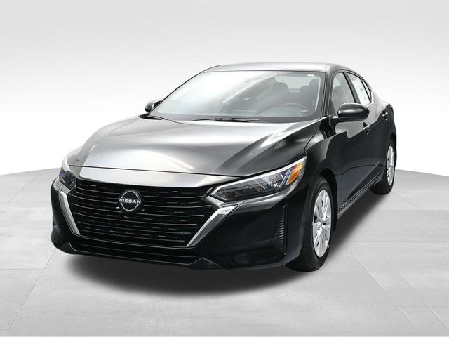2025 Super Black Nissan Sentra S FWD Sedan
