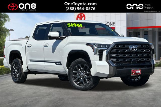 Pearl 2023 Toyota Tundra Pickup Truck Four-Wheel Drive Automatic