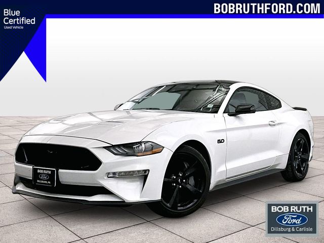 2022 Ford Mustang GT Premium White at Luther Ford