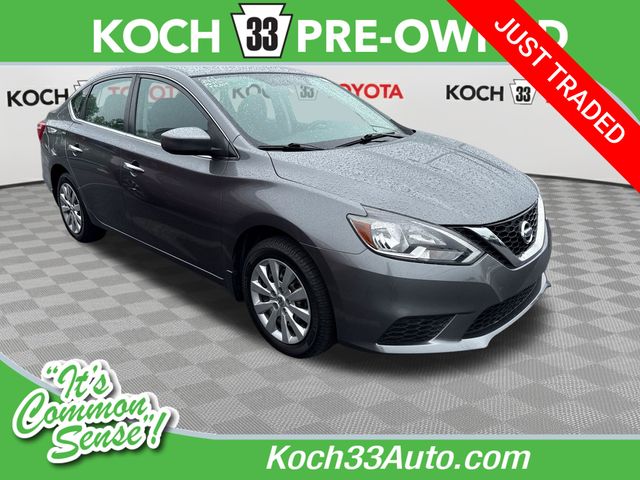 Gray (Gun Metallic) 2017 Nissan Sentra S Sedan Front-Wheel Drive Continuously Variable Transmission
