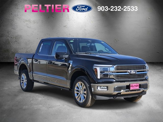 Agate Black Metallic 2026 Ford F-150 King Ranch SuperCrew 4WD Pickup Truck Four-Wheel Drive Automatic