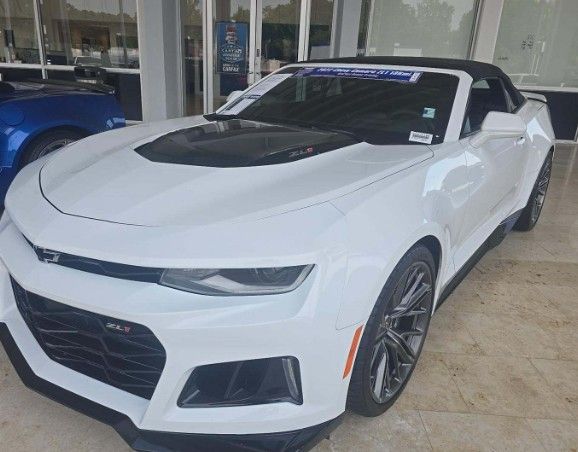 Summit White 2022 Chevrolet Camaro ZL1 Convertible RWD Convertible Rear-Wheel Drive Automatic