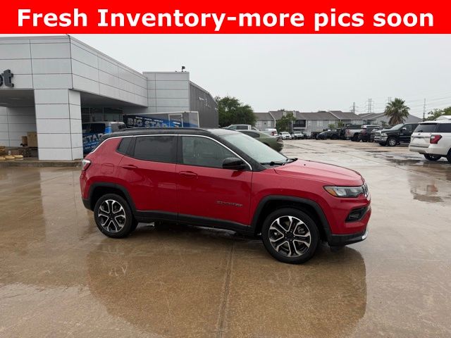 2023 Jeep Compass Limited Red at Wharton Ford