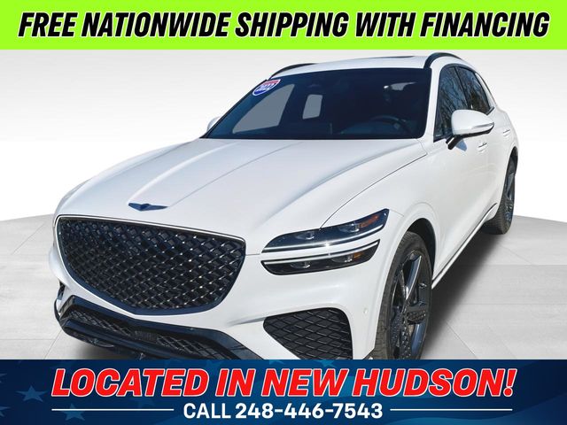 Uyuni White 2022 Genesis GV70 3.5T Sport AWD SUV / Crossover All-Wheel Drive 8-Speed Automatic
