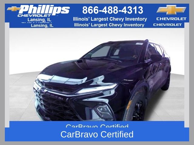 Black 2024 Chevrolet Blazer 2LT FWD SUV / Crossover Front-Wheel Drive 9-Speed Automatic Overdrive