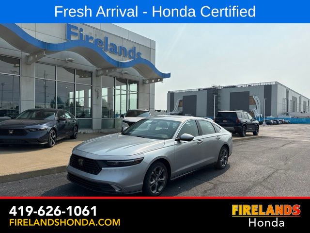 Silver 2024 Honda Accord Sedan Front-Wheel Drive Continuously Variable Transmission