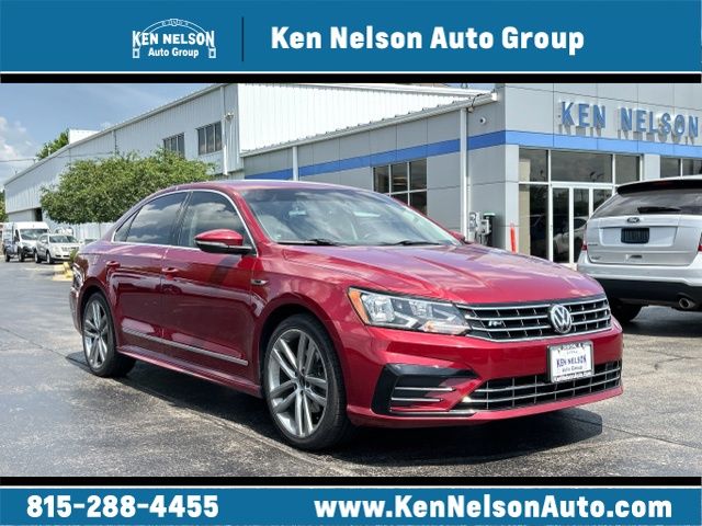 Red 2017 Volkswagen Passat Sedan Front-Wheel Drive 6-Speed Automatic