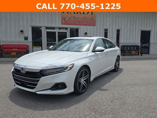 Used 2021 Honda Accord Hybrid Touring with VIN 1HGCV3F97MA022620 for sale in Dallas, GA