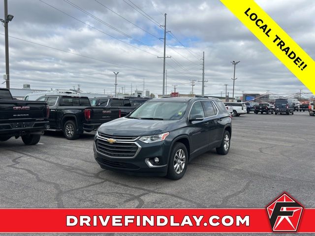 Gray (Graphite Metallic) 2018 Chevrolet Traverse LT Cloth AWD SUV / Crossover Four-Wheel Drive 9-Speed Automatic