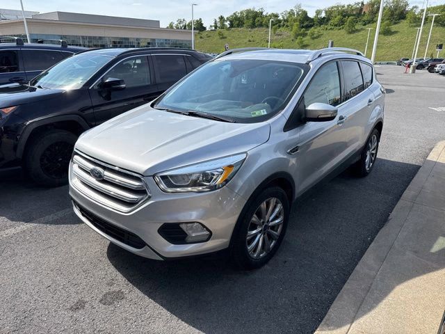 Ingot Silver 2017 Ford Escape Titanium AWD SUV / Crossover All-Wheel Drive 6-Speed Automatic