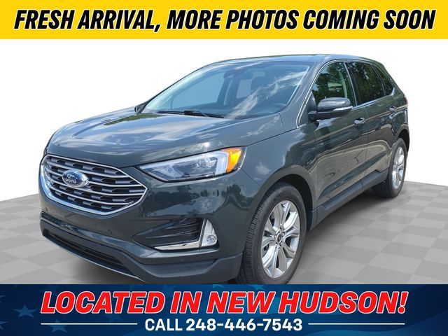Green Metallic 2023 Ford Edge SUV / Crossover All-Wheel Drive 8-Speed Automatic
