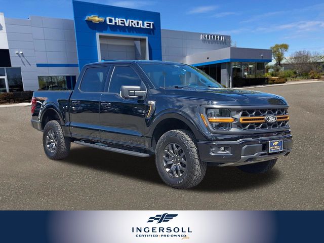 Agate Black Metallic 2024 Ford F-150 Pickup Truck Four-Wheel Drive Automatic