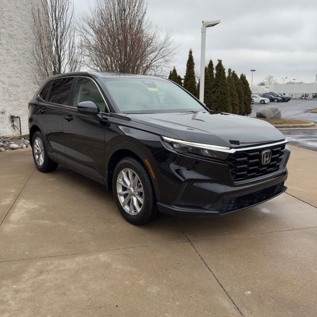 Crystal Black 2024 Honda CR-V EX-L AWD SUV / Crossover All-Wheel Drive Continuously Variable Transmission