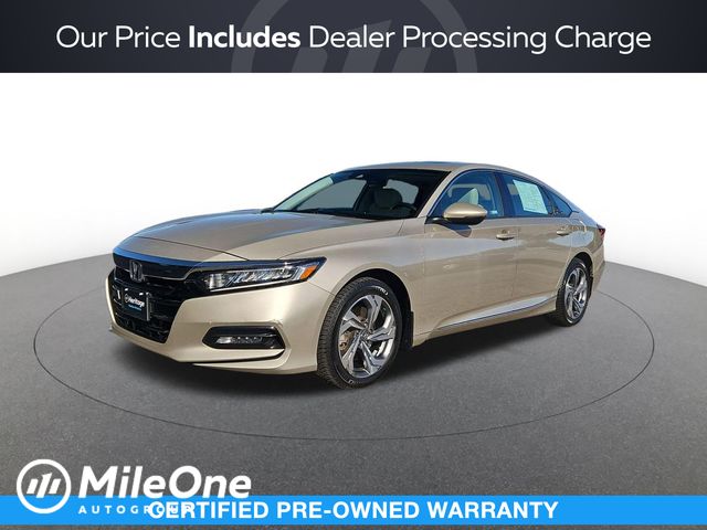 Brown (Champagne Frost Pearl,Beige) 2018 Honda Accord Sedan Front-Wheel Drive Automatic