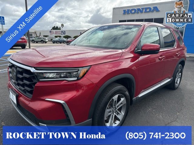 Radiant Red Metallic II 2024 Honda Pilot SUV / Crossover Front-Wheel Drive Automatic