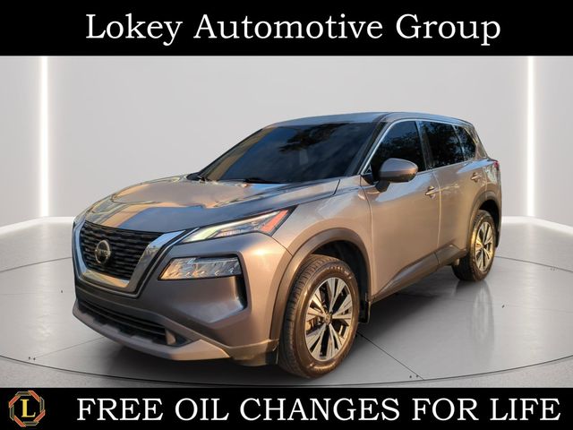 Gray (Gun Metallic) 2021 Nissan Rogue SV AWD SUV / Crossover All-Wheel Drive Continuously Variable Transmission