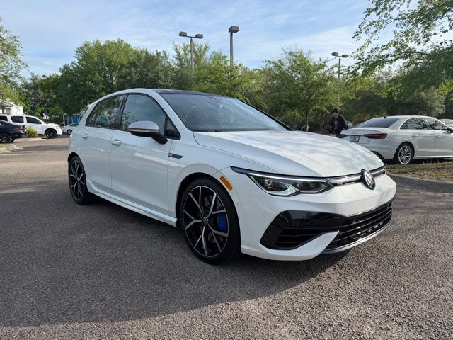 Pure White 2022 Volkswagen Golf R 2.0T 4Motion AWD Hatchback All-Wheel Drive 6-Speed Manual