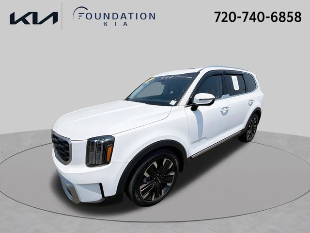 Glacial White Pearl 2023 Kia Telluride SUV / Crossover All-Wheel Drive 8-Speed Automatic