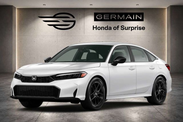 New 2026 Platinum White Pearl Honda Sport Sedan image 5