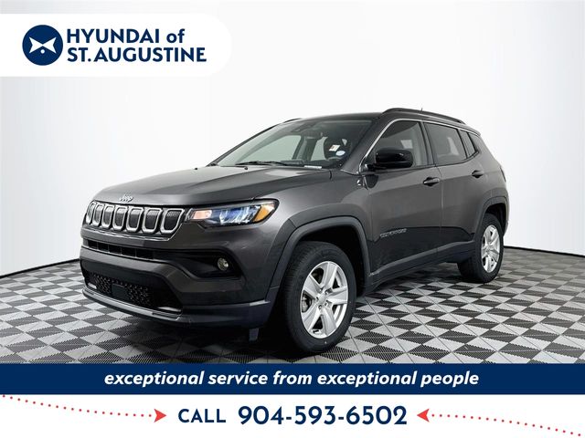 Gray (Granite Crystal Metallic Clearcoat) 2022 Jeep Compass SUV / Crossover Four-Wheel Drive 9-Speed Automatic