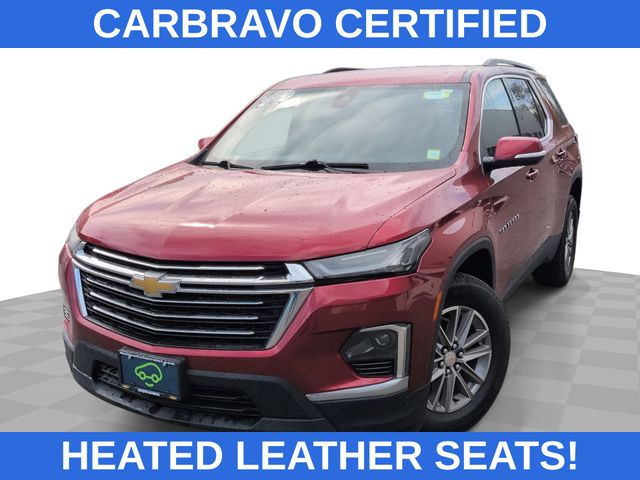Radiant Red Tintcoat 2024 Chevrolet Traverse SUV / Crossover Four-Wheel Drive 9-Speed Automatic