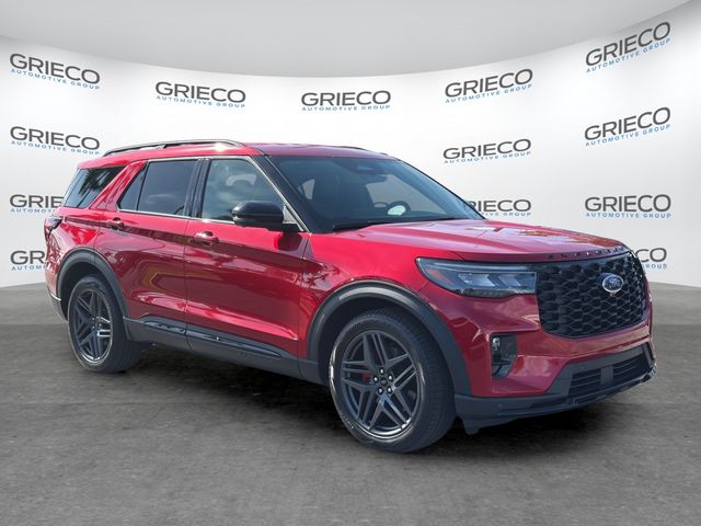 Rapid Red Metallic TC 2026 Ford Explorer SUV / Crossover All-Wheel Drive Automatic