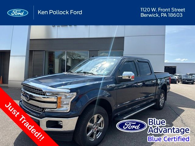 Blue Jeans Metallic 2020 Ford F-150 Pickup Truck Four-Wheel Drive Automatic