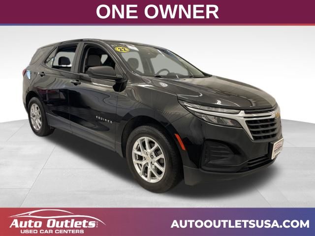 Mosaic Black Metallic 2022 Chevrolet Equinox LS AWD with 1FL SUV / Crossover Four-Wheel Drive 6-Speed Automatic Overdrive