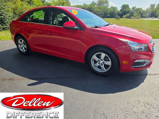 Red Hot 2016 Chevrolet Cruze Sedan Front-Wheel Drive 6-Speed Automatic Overdrive
