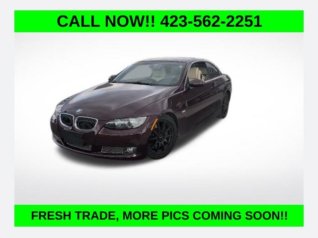 Barbera Red Metallic 2008 BMW 3 Series 335i Convertible RWD Convertible Rear-Wheel Drive 6-Speed Automatic
