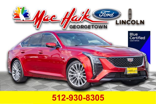 Radiant Red Tintcoat 2025 Cadillac CT5 Premium Luxury RWD Sedan Rear-Wheel Drive Automatic